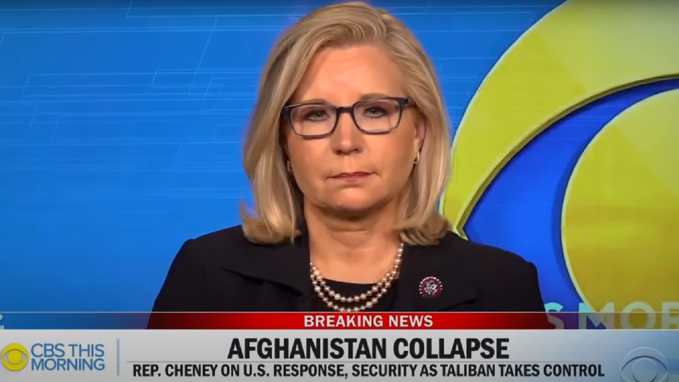 Liz Cheney on CBS. Image Credit: Screenshot.