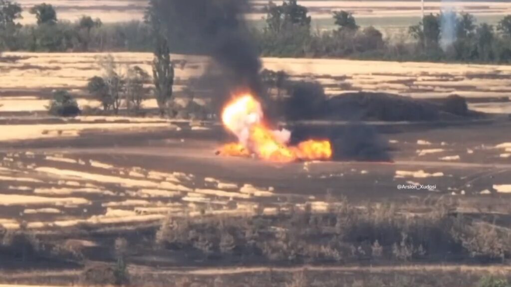 Video Watch A Russian Tank Die Thanks To Its Own Ammo In Ukraine 19FortyFive