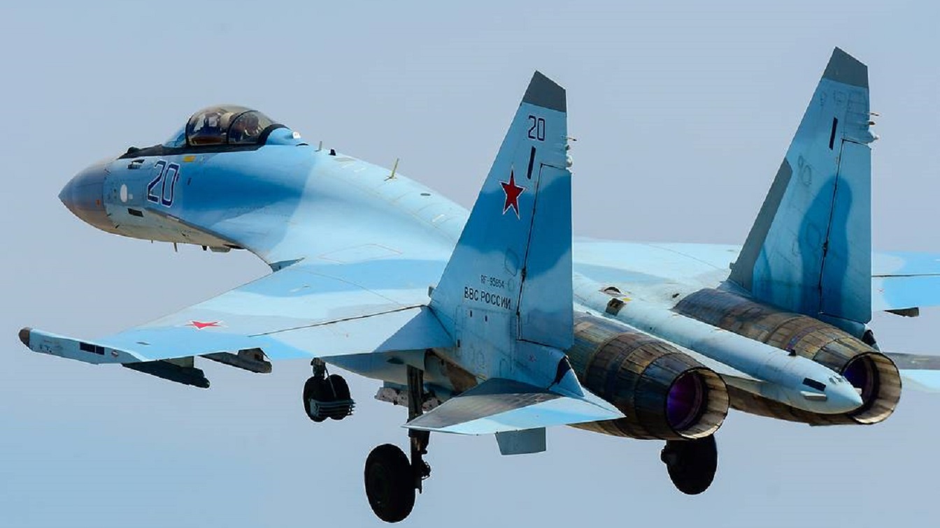 Su-35S fighter. Image Credit: Russian State Media.