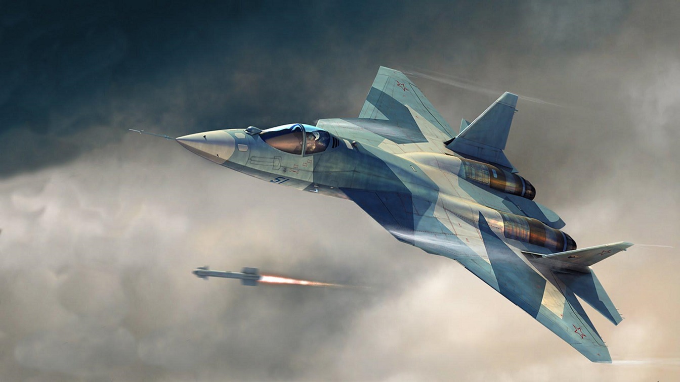 Su-57 artist rendering. Image Credit: Creative Commons.