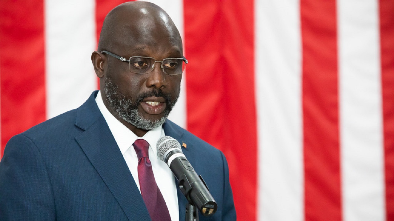 Liberian President George Weah