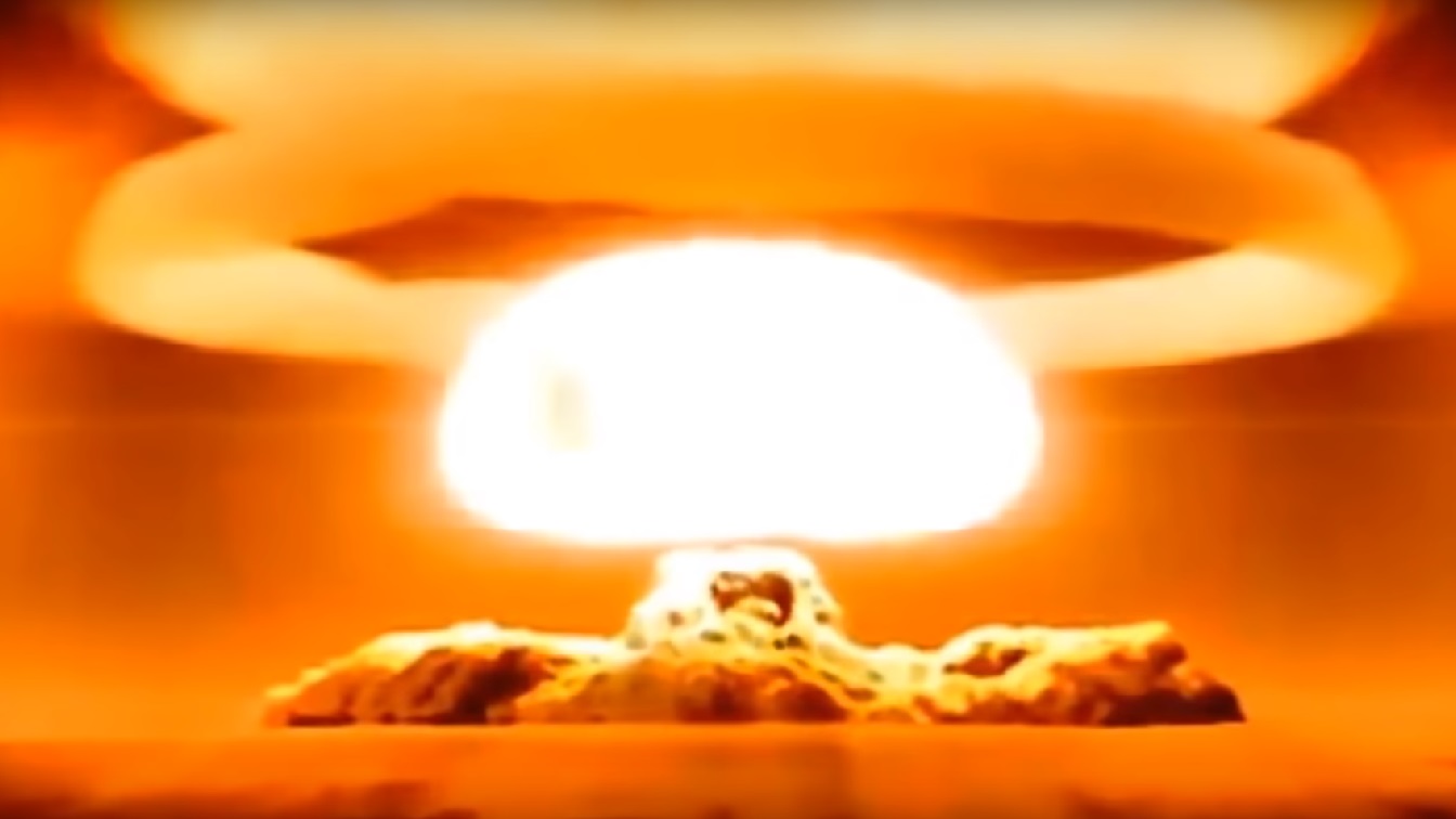 Cold War Nuclear Weapons Test. Image Credit: Creative Commons.