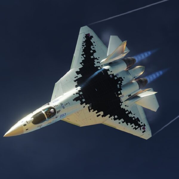 Su-57. Image Credit: Artist Created Image.