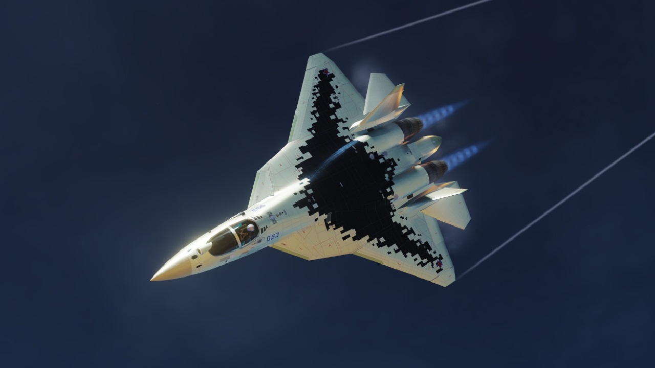 Su-57. Image Credit: Artist Created Image.