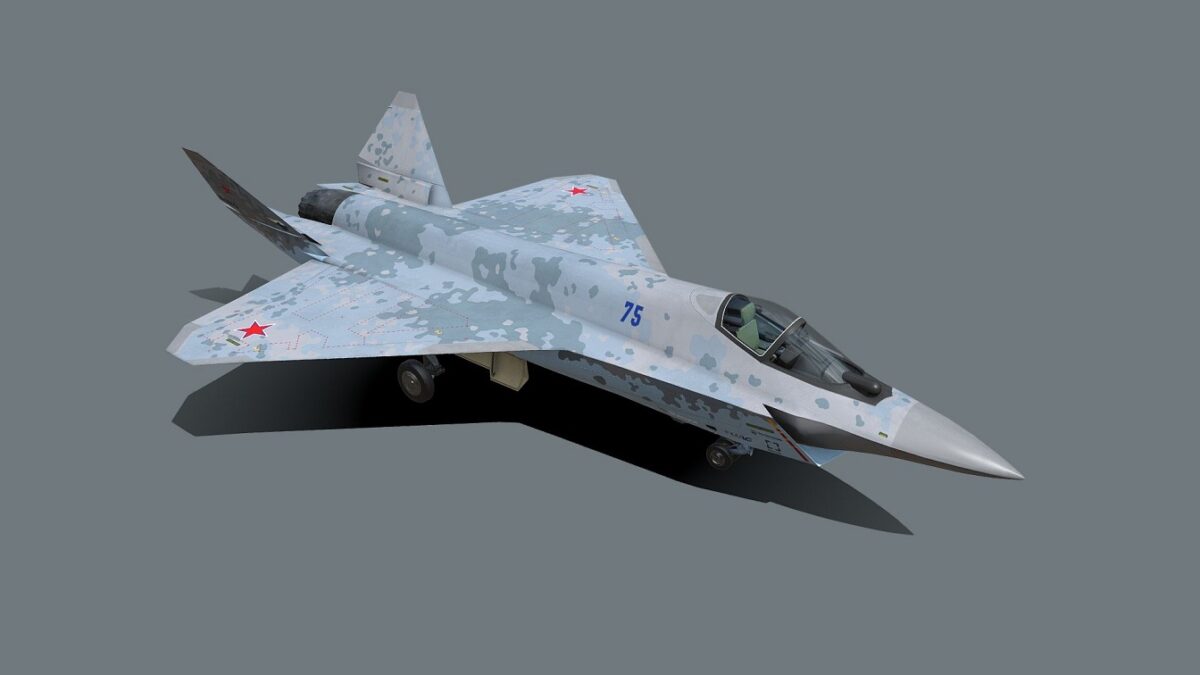 Su-75. Image Credit: Creative Commons/Computer Generated Image. 