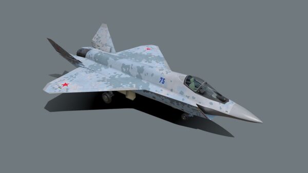 Su-75. Image Credit: Creative Commons/Computer Generated Image.