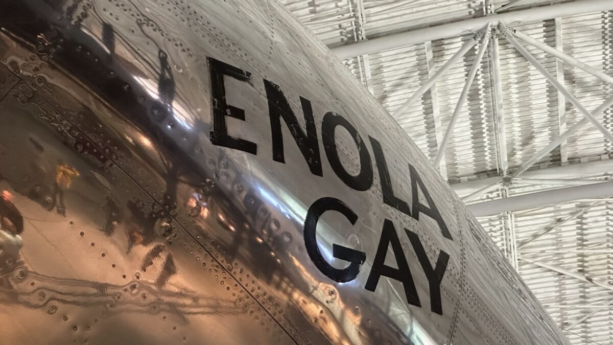 Enola Gay B-29. Image was taken on October 1, 2022. Image Credit: 19FortyFive.com