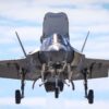 An F-35B Lightning II with 3rd Marine Aircraft Wing, based at Marine Corps Air Station Miramar, San Diego, California, conducts an aerial demonstration during the 2022 MCAS Air Show at MCAS Miramar, Sept. 24, 2022. The F-35B Lightning II, flown by aviators with Marine Fighter Attack Training Squadron 502, is equipped with short takeoff and vertical landing capability that expands its range by allowing it to operate from naval vessels and in austere, expeditionary environments. The theme for the 2022 MCAS Miramar Air Show, “Marines Fight, Evolve and Win,” reflects the Marine Corps’ ongoing modernization efforts to prepare for future conflicts. (U.S. Marine Corps photo by Lance Cpl. Jose S. GuerreroDeLeon)