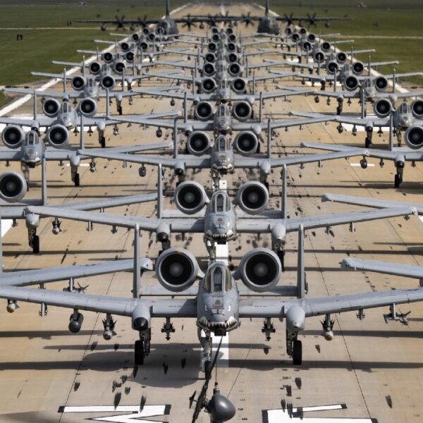 A-10 Wathog Elephant Walk. Image: Creative Commons.