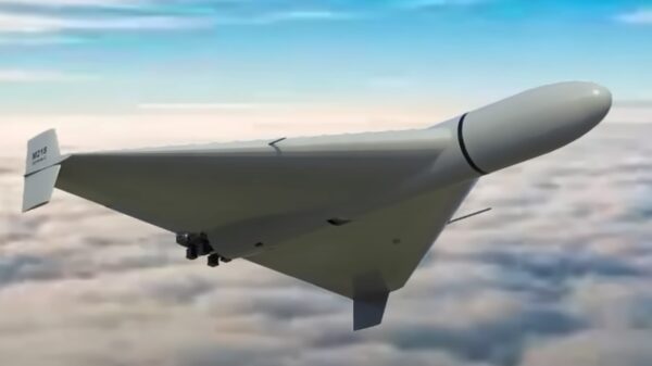 Shahed-136 Drone. Image Credit: YouTube Screenshot.
