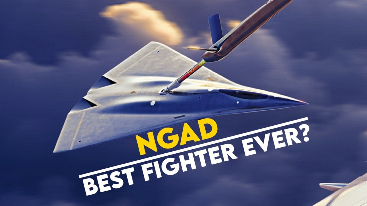 NGAD. Image Credit - Mixture of Lockheed Martin and 19FortyFive Creative Team.