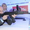 Russia's Putin Firing AK-74