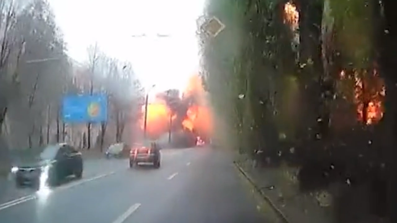 Ukraine Dashcam Footage