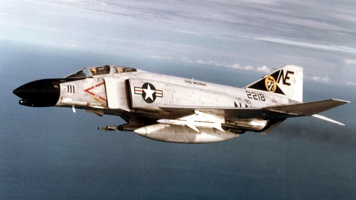 Vietnam War F-4 Phantom. Image Credit: Creative Commons.