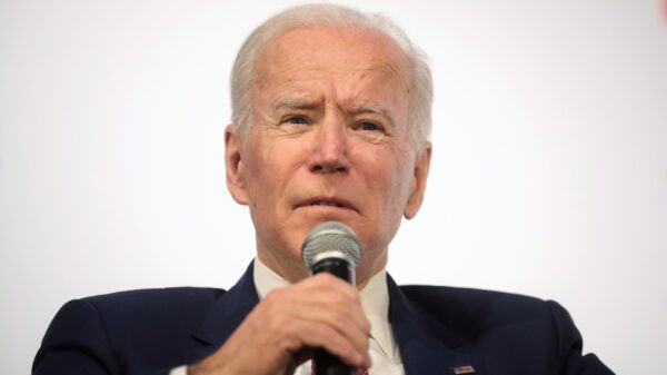 Former Vice President of the United States Joe Biden speaking with attendees at the Moving America Forward Forum hosted by United for Infrastructure at the Student Union at the University of Nevada, Las Vegas in Las Vegas, Nevada. Image Credit: Creative Commons.