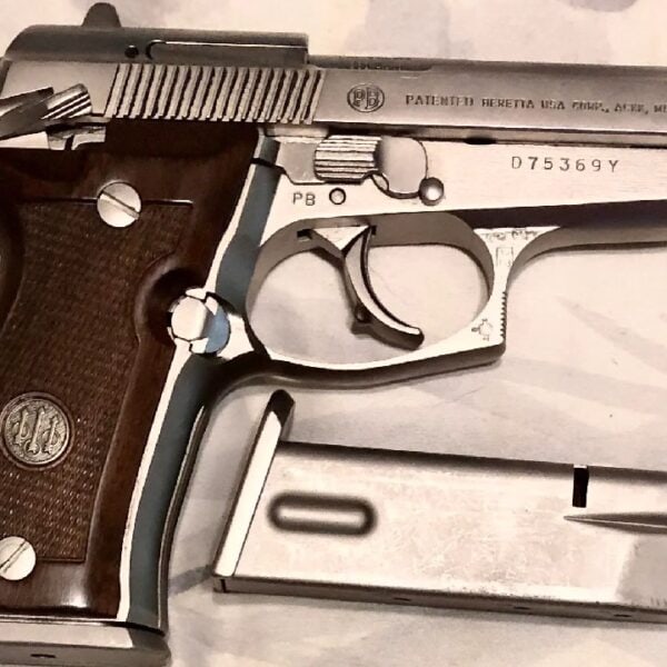 KSD Rosewood Grips For Beretta 81F, 81FS, 84F, 84FS, 84 Cheetah Pistols - Wooden Handgun Grips