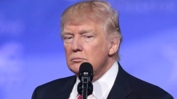 President of the United States Donald Trump speaking at the 2017 Conservative Political Action Conference (CPAC) in National Harbor, Maryland. Image Credit: Creative Commons.