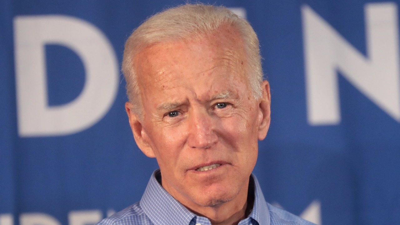 Former Vice President of the United States Joe Biden speaking with supporters at a community event at the Best Western Regency Inn in Marshalltown, Iowa. Image Credit: Gage Skidmore.