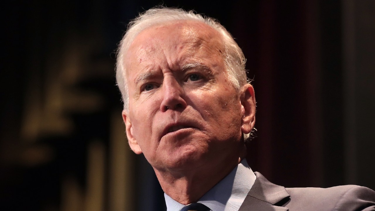 Former Vice President of the United States Joe Biden speaking with attendees at the 2019 Iowa Federation of Labor Convention hosted by the AFL-CIO at the Prairie Meadows Hotel in Altoona, Iowa. By Gage Skidmore.