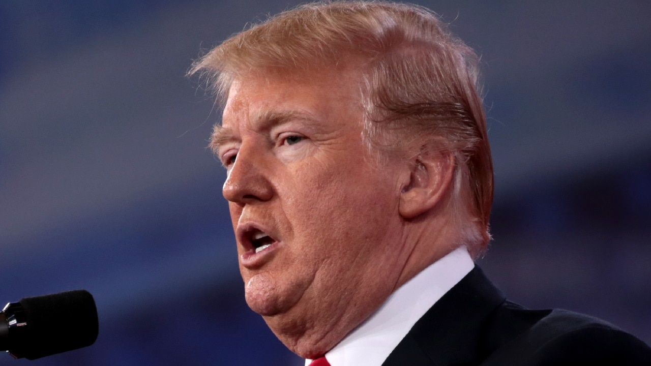 President of the United States Donald Trump speaking at the 2018 Conservative Political Action Conference (CPAC) in National Harbor, Maryland. Image Credit: Gage Skidmore.