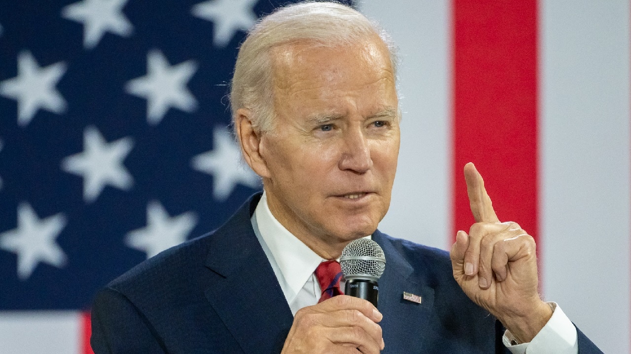 President Joe Biden delivers remarks on the economy, Thursday, January 26, 2023, at Steamfitters Local 602 United Association Mechanical Trades School in Springfield, Virginia. (Official White House Photo by Hannah Foslien)