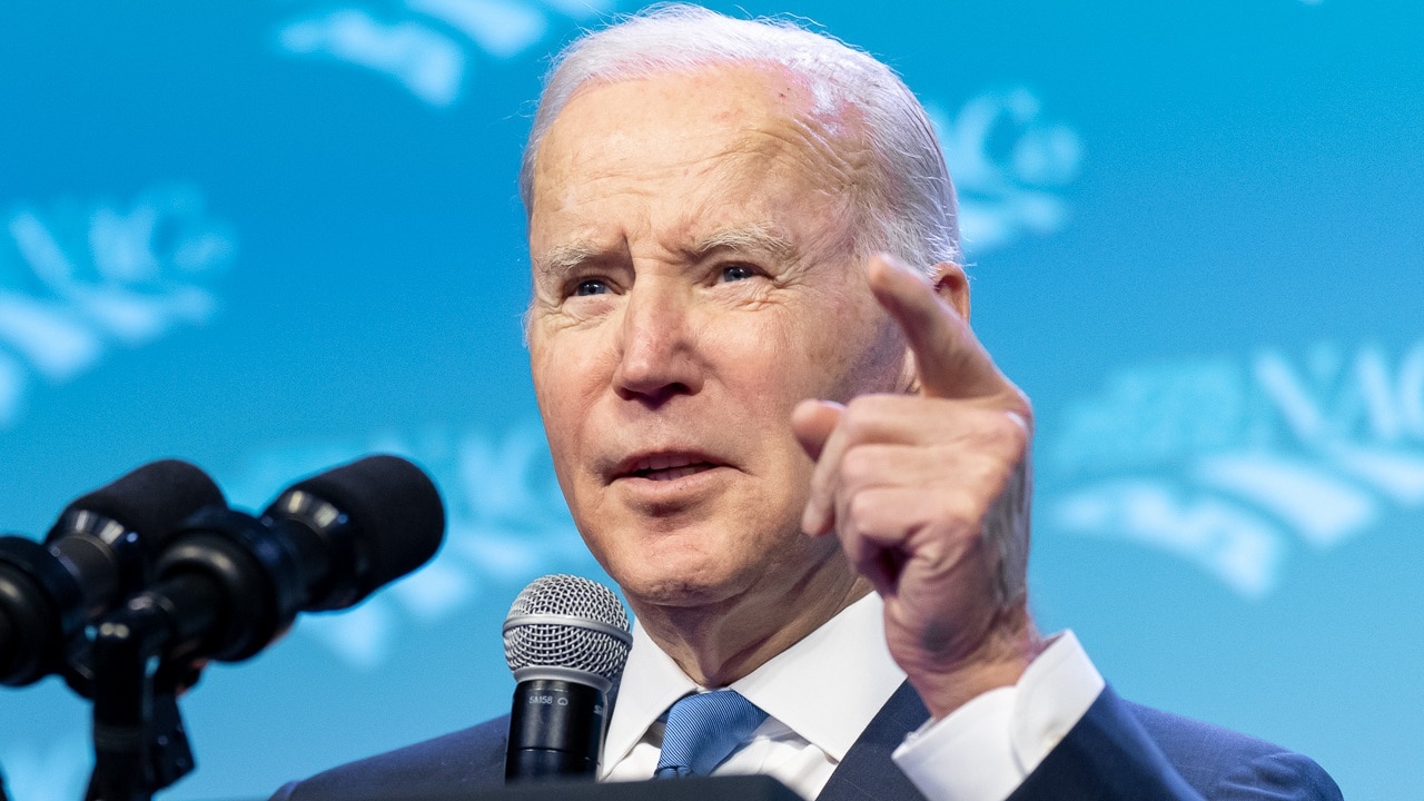 President Joe Biden delivers a keynote address at the National Association of Counties Annual Legislative Conference, Tuesday, February 14, 2023, at the Washington Hilton in Washington, D.C. (Official White House Photo by Adam Schultz)