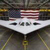The B-21 Raider was unveiled to the public at a ceremony December 2, 2022 in..Palmdale, Calif. Designed to operate in tomorrow's high-end threat environment, the B-21 will play a critical role in ensuring America's enduring airpower capability. (U.S. Air Force photo)