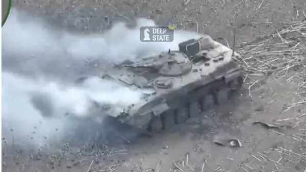 BMP-1 Attack by Ukraine on Russian Forces. Image Credit: Creative Commons.