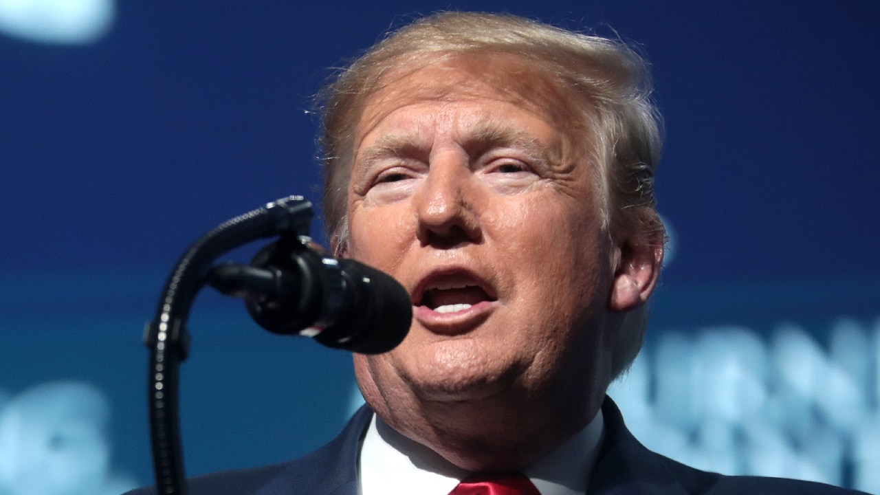 President of the United States Donald Trump speaking with attendees at the 2019 Student Action Summit hosted by Turning Point USA at the Palm Beach County Convention Center in West Palm Beach, Florida. Image Credit: Creative Commons.