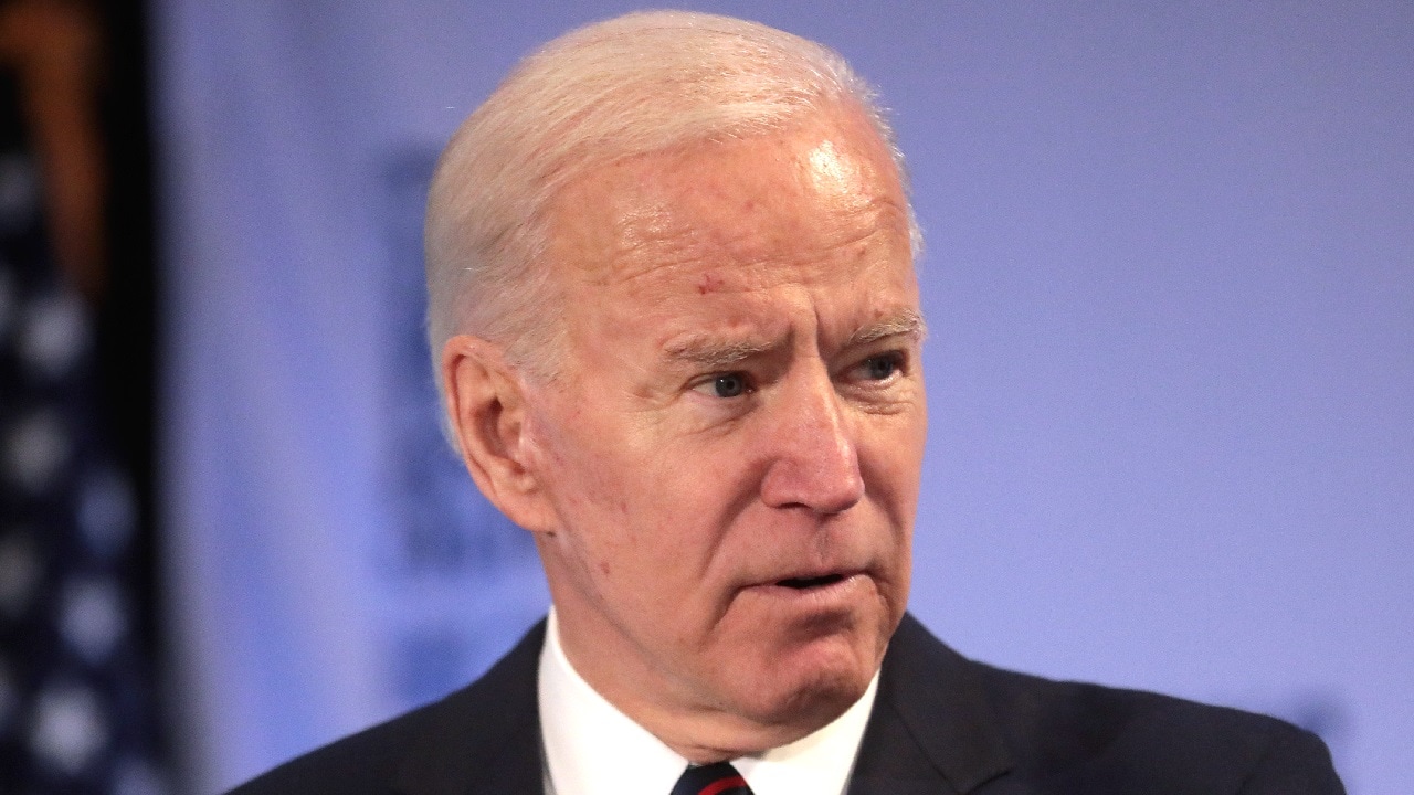 Former Vice President of the United States Joe Biden speaking with attendees at the 2020 Iowa State Education Association (ISEA) Legislative Conference at the Sheraton West Des Moines Hotel in West Des Moines, Iowa. By Gage Skidmore.