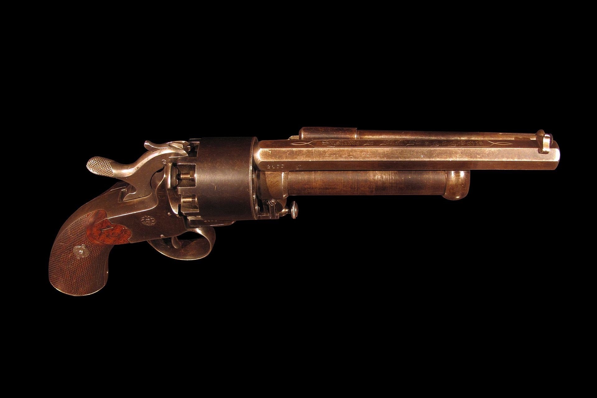 LeMat Shotgun Revolver