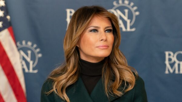 First Lady Melania Trump, joined by Secretary of Health and Human Services Alex Azar, participates in a roundtable on Boston Medical Center’s Neonatal Abstinence Syndrome (NAS) Program Wednesday, Nov. 6, 2019, at Boston Medical Center in Boston. (Official White House Photo by Andrea Hanks)