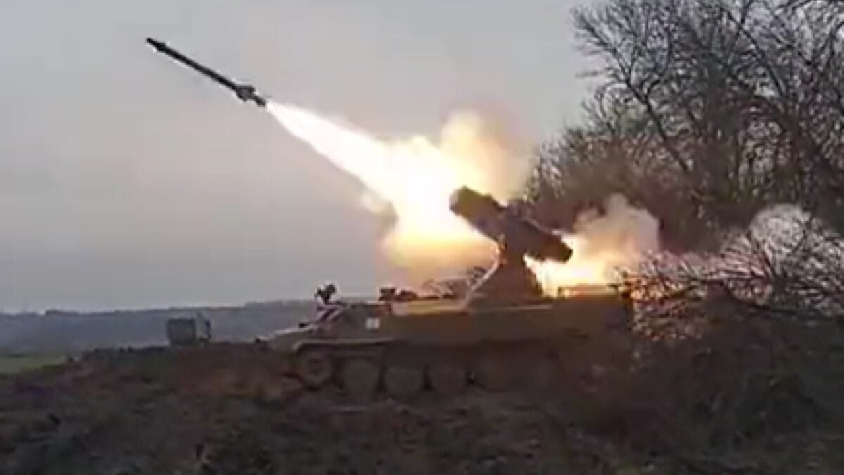 Ukraine Missile Attack Social Media Screenshot