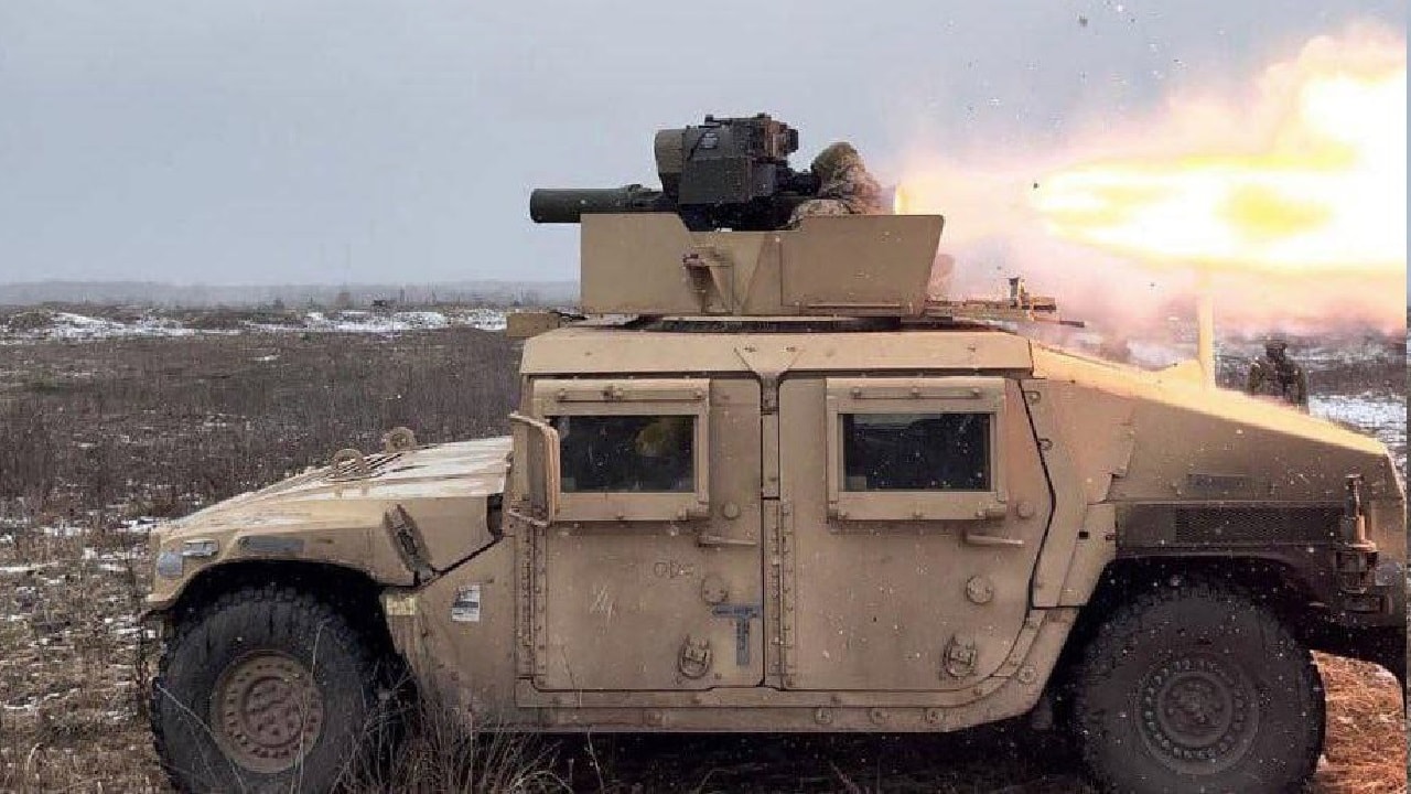 Ukraine TOW Missile Attack
