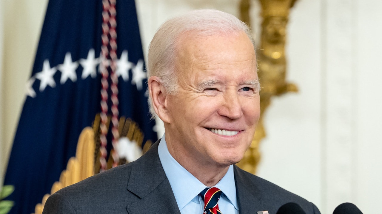 President Joe Biden delivers remarks at the SBA Women’s Business Summit, Monday, March 27, 2023, in the East Room of the White House. (Official White House Photo by Cameron Smith).