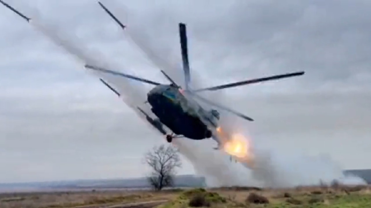 Ukraine Helicopter Attack