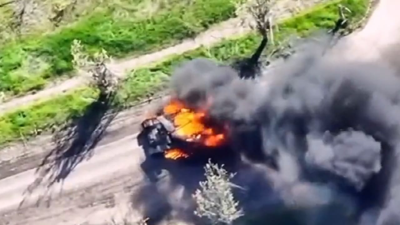 Ukraine Tank Attack