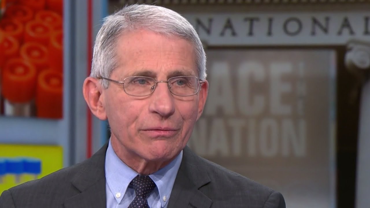 Anthony Fauci. Image CBS News Screenshot.