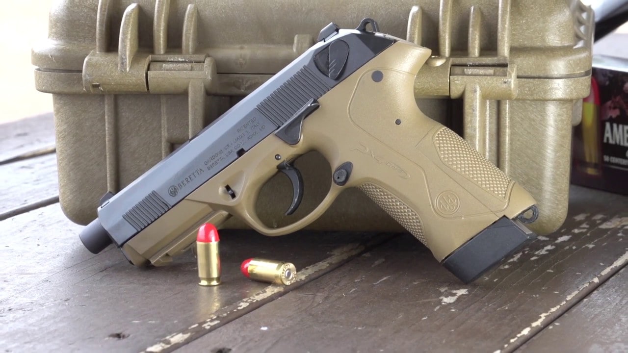 Beretta PX4 Storm SD. Image Credit: YouTube Screenshot.