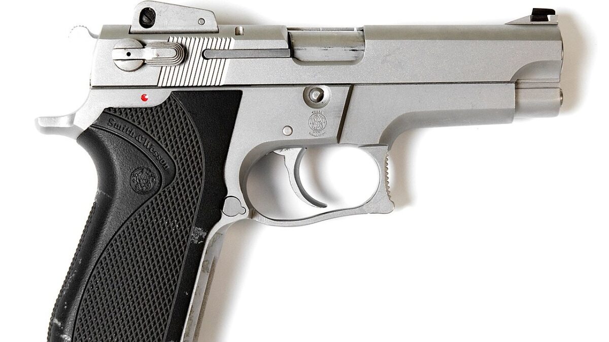 Smith and Wesson Model 59. Image Credit: Creative Commons.