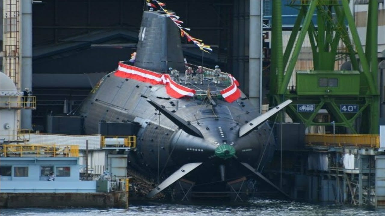 Taigei-Class Submarine. Image Credit: Creative Commons.