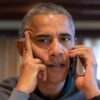 President Barack Obama talks on the phone with FEMA Administrator Craig Fugate to receive an update on Hurricane Matthew, Oct. 8, 2016. The President spoke from his home in Chicago, Ill. (Official White House Photo by Pete Souza)