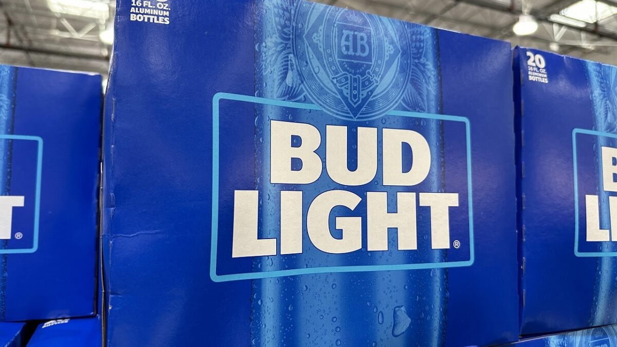 Bud Light sold outside of Orlando, Florida at Costco. Image Credit: 19FortyFive.com
