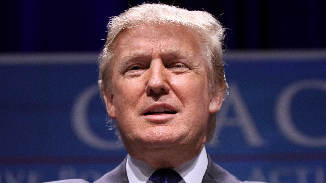 Donald Trump speaking at CPAC 2011 in Washington, D.C. Image Credit: Gage Skidmore.