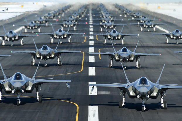 F-35 Elephant Walk 2020. Image Credit: Creative Commons.