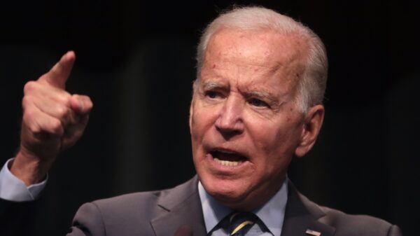 By Gage Skidmore: Former Vice President of the United States Joe Biden speaking with attendees at the 2019 Iowa Federation of Labor Convention hosted by the AFL-CIO at the Prairie Meadows Hotel in Altoona, Iowa.
