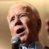 Former Vice President of the United States Joe Biden speaking with supporters at a community event at Sun City MacDonald Ranch in Henderson, Nevada. By Gage Skidmore.