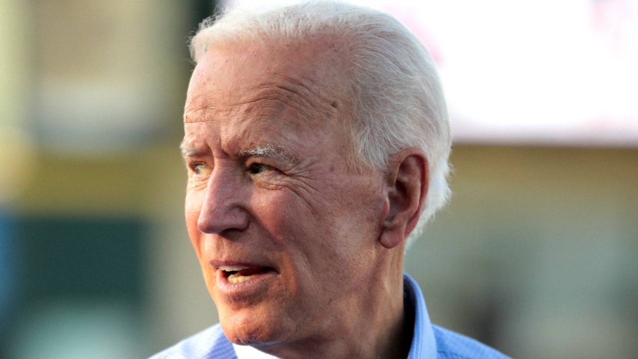 Former Vice President of the United States Joe Biden at the Fourth of July Iowa Cubs game at Principal Park in Des Moines, Iowa. By Gage Skidmore.