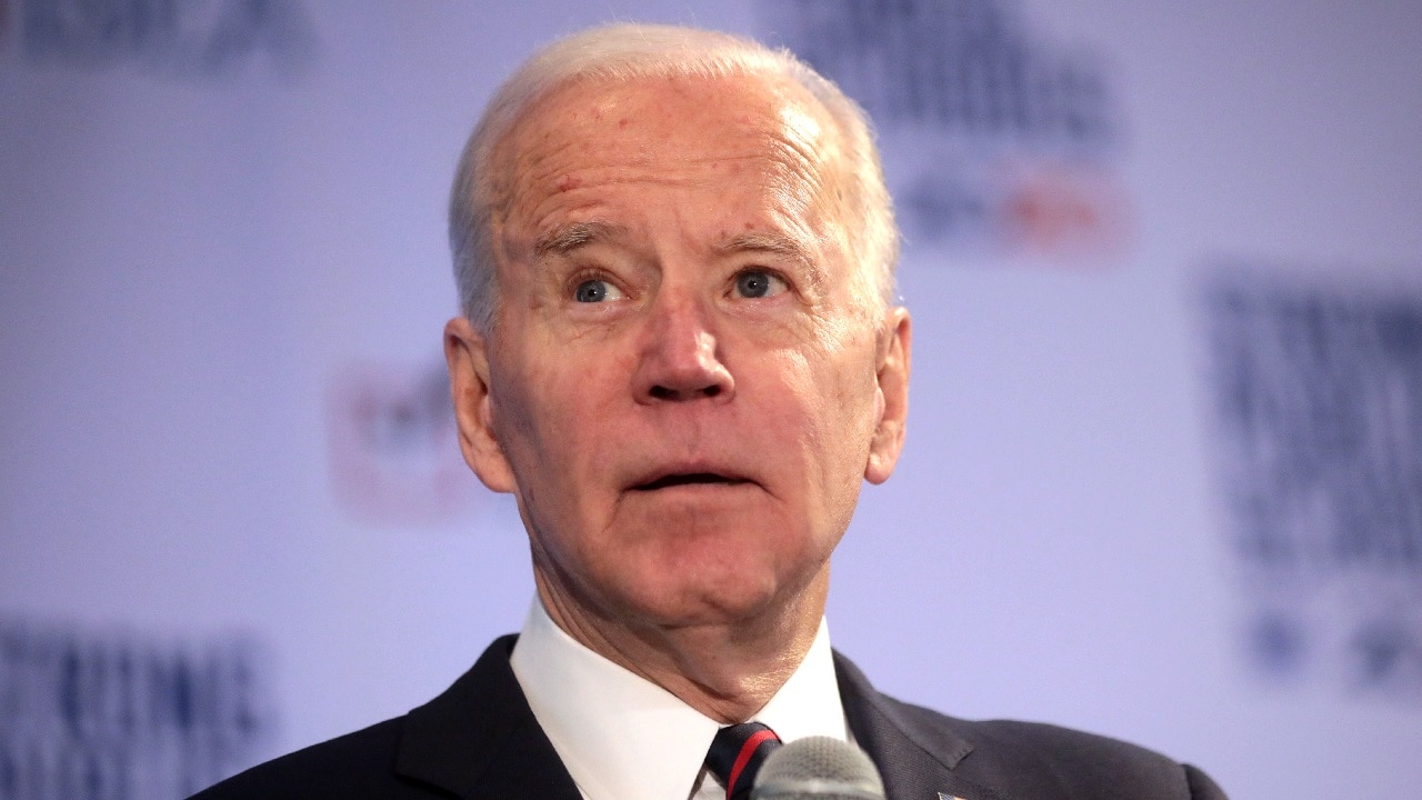 Former Vice President of the United States Joe Biden speaking with attendees at the 2020 Iowa State Education Association (ISEA) Legislative Conference at the Sheraton West Des Moines Hotel in West Des Moines, Iowa. Image Credit: Gage Skidmore.