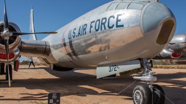 This bird was retired to Davis-Monthan AFB in January of 1965, then moved to the Pima Air and Space Museum in 1975. Image: Creative Commons.